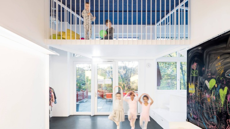 Quartiertreffpunkt 社区中心 ，瑞士，Focketyn Del Rio Studio