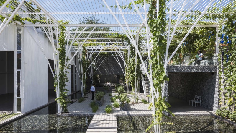 蔬菜棚，越南，Cong Sinh Architects