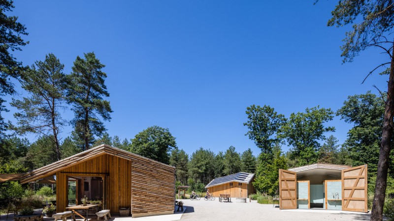 自然公墓“de Utrecht”接待亭 ，荷兰， architecten|en|en