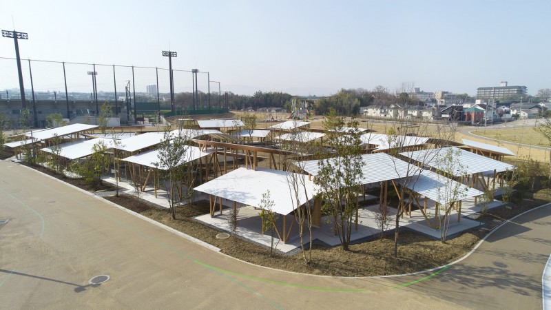 Baraike 公园基地设施 ，日本， Tomohiro Hata Architect and Associates