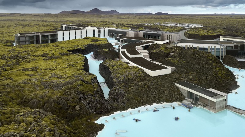 蓝湖度假村 ，冰岛， BASALT Architects
