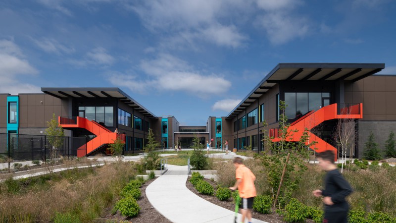 Browns Point 小学 ，美国， TCF Architecture