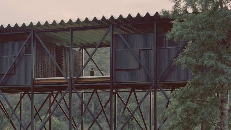 Bundanon 艺术博物馆和桥梁 ，澳大利亚，Kerstin Thompson Architects