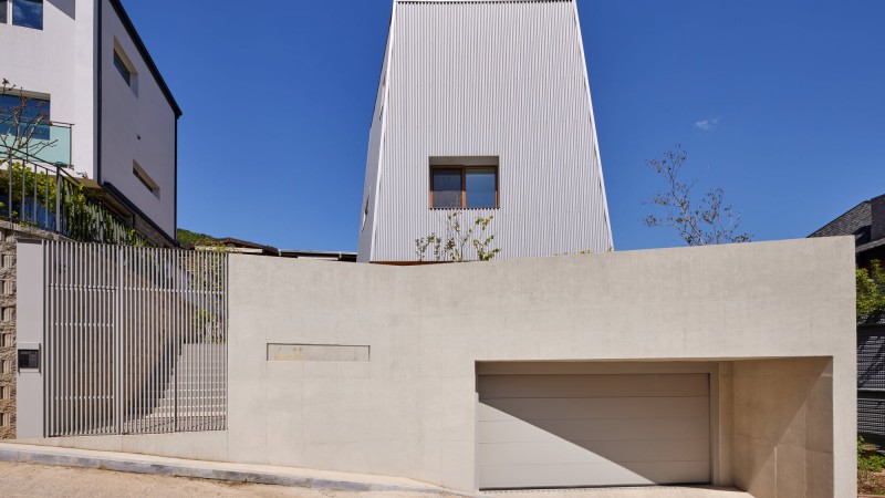 Cat-tagonal 之家，韩国， B.U.S Architecture