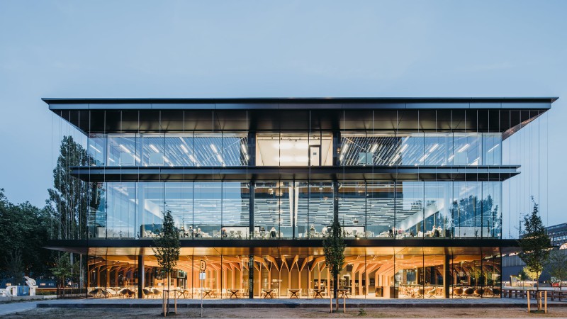 Echo Energy-Generating Interfaculty 教学楼，荷兰，UNStudio