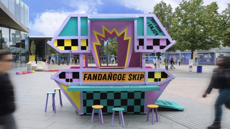 Fandanoe Skip 冰淇淋亭 ，伦敦， CAUKIN Studio + Fandanoe Kid + SKIP Gallery