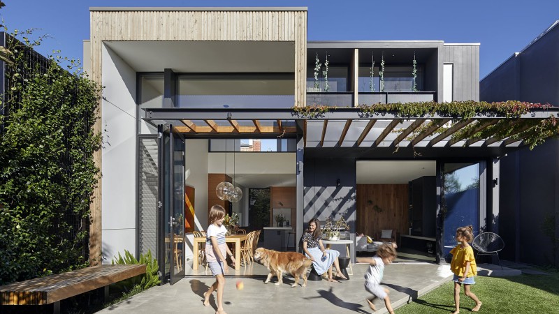 Fitzroy North 之家，澳大利亚， BENT Architecture