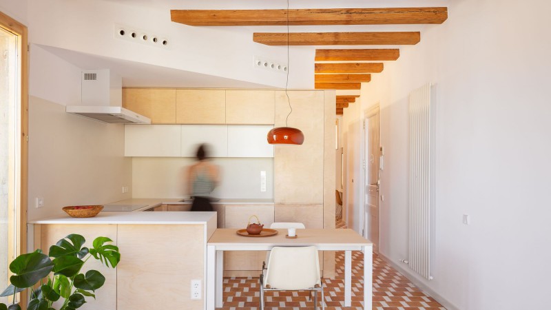 Gracia之家翻修，西班牙， Parramon + Tahull Arquitectes