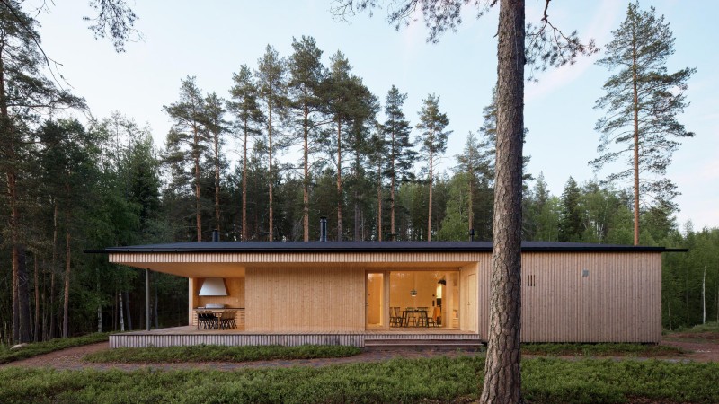 H 度假屋 ，芬兰，Playa Architects