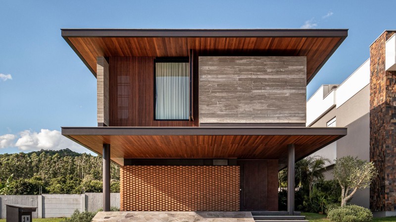 F 宅，巴西， Studio Bloco Arquitetura