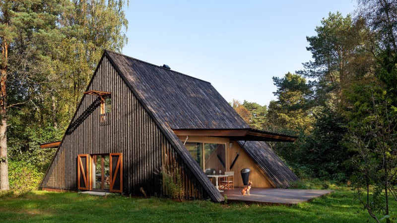 Kuku-Ranna 度假屋，爱沙尼亚， Arhitektuuribüroo Eek & Mutso