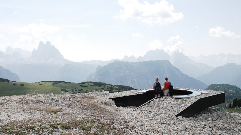 Monte Specie 2305m asl Lookout ，意大利， MESSNER Architects