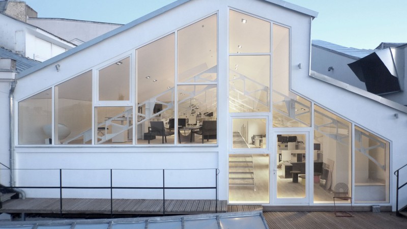 Office Rooftop ，法国，Studio Combo