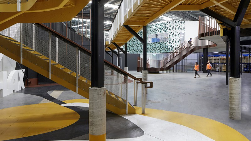 Orchard Manufacturing Co. Office ，澳大利亚， Bent Architecture