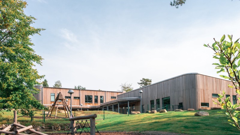 Örkelljunga 健康幼儿园 ，瑞典， Chroma Arkitekter AB