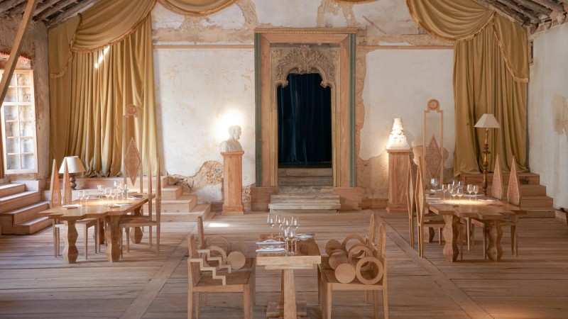 Palacio do Grilo 生活剧院装置，里斯本， Studio Combo