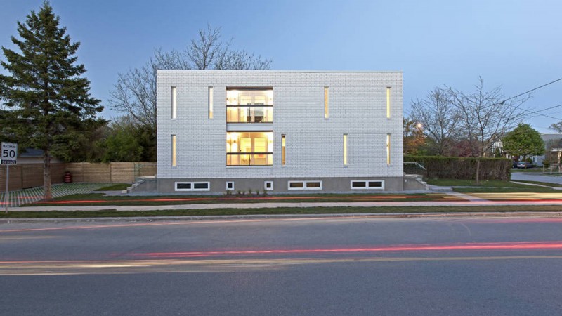 Patio 之家，加拿大， Atelier RZLBD