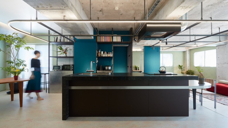 Ring on the Green 公寓，日本， HAMS and, Studio