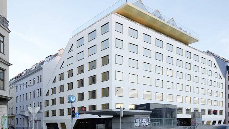 Rock Radisson Red Vienna 酒店，奥地利，INNOCAD Architecture