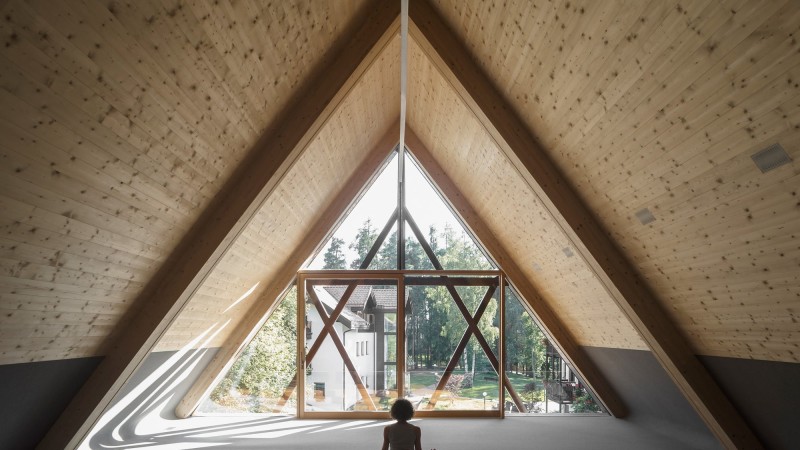 树林中的圣约瑟夫 ，意大利， Messner Architects