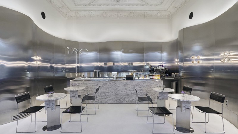 Taiu 冰淇淋店，乌克兰， Sivak+Partners Studio