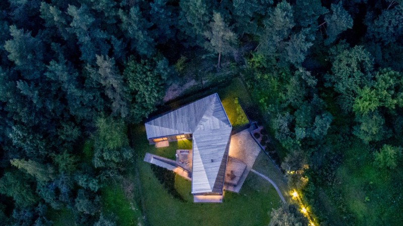 Valley 别墅，立陶宛，arches