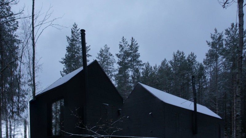 Mökki Santara 之家 ，芬兰，Carla Gertz