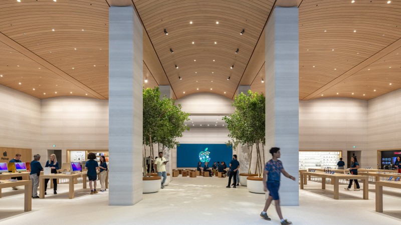 Apple Brompton Road ，英国， Foster + Partners
