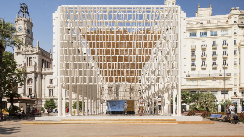 Ágora Valencia 亭，西班牙， Miguel Arraiz + Arqueha