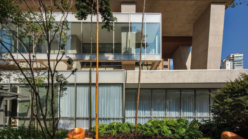 Casa Brasileira Itaim 住宅楼，巴西，PSA Arquitetura