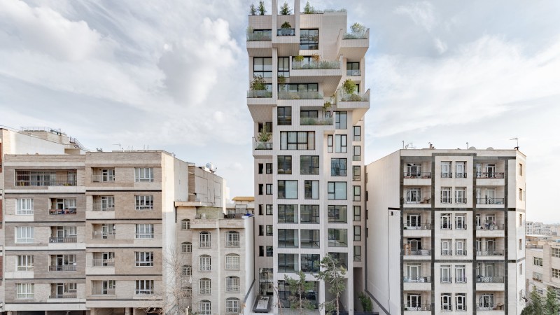 Cedrus公寓，伊朗， Next Office–Alireza Taghaboni