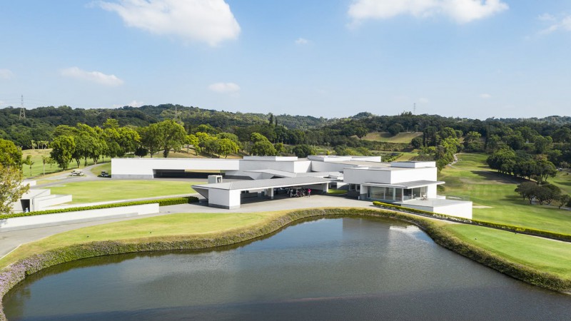 Chia Ching House Taifong 高尔夫俱乐部，彰化， Álvaro Siza Vieira + Carlos Castanheira