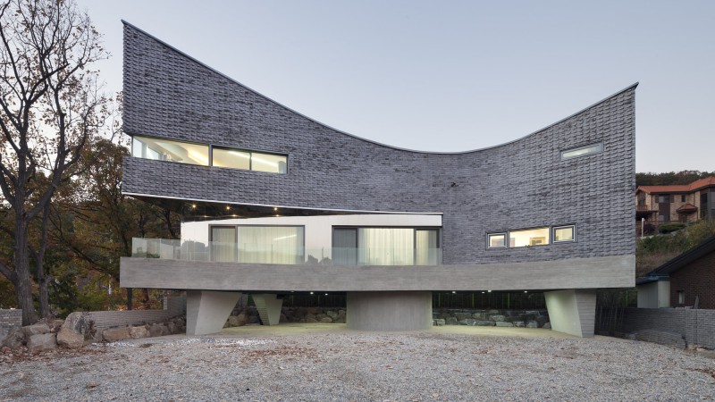 Curving 之家，韩国，JOHO Architecture