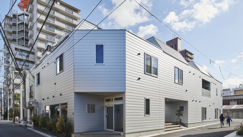 Extended Townscape 住宅，日本， T2P Architects Office