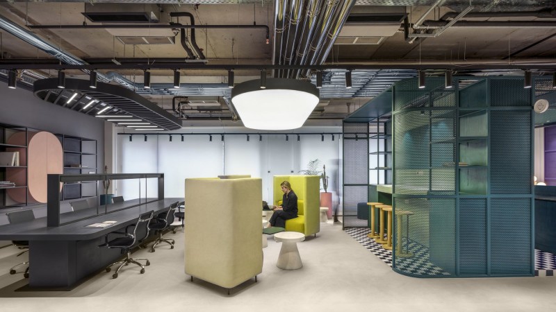 Ghobadian 办公室，伊朗， Persian Garden Studio