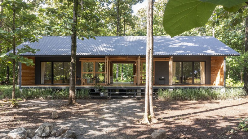 Entre Tecas 之家，哥斯达黎加， Aarcano Arquitectura