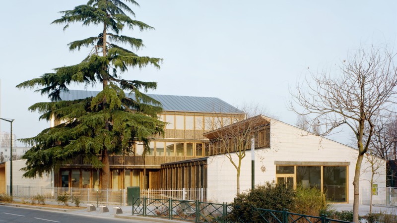 Le Cèdre 社区和青年中心 ，法国， Guillaume Ramillien Architecture