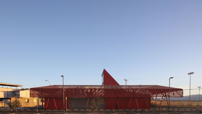 Mejillones 社区总部 ，智利，CAW Arquitectos