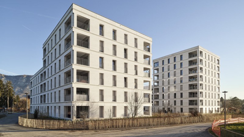 Solid Stone 公寓，瑞士，Atelier Archiplein