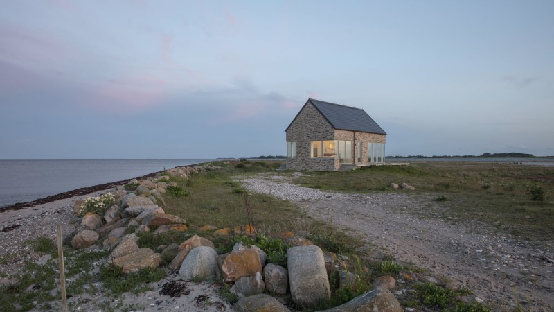 度假屋，丹麦，GinnerupArkitekter