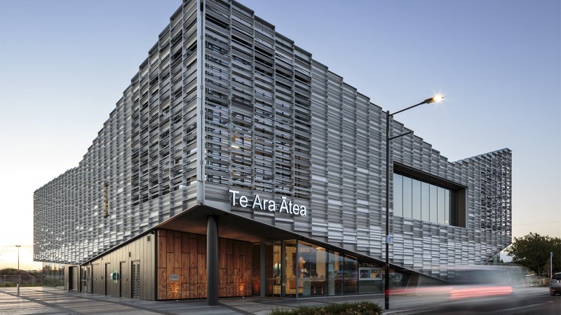 Te Ara Ātea 图书馆和社区中心 ，新西兰， Warren & Mahoney