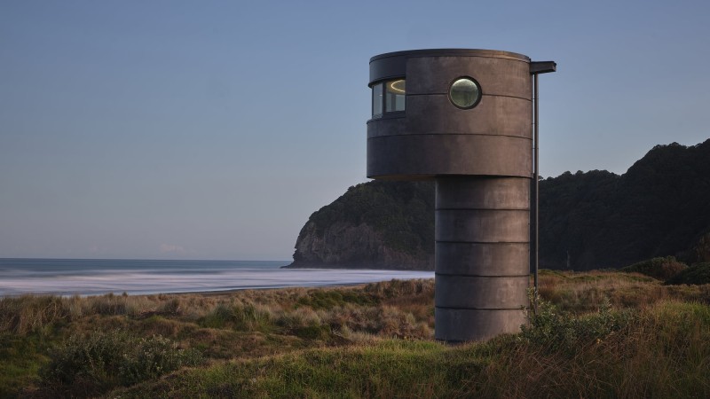 Te Pae North Piha 冲浪救生塔，新西兰，Crosson Architects