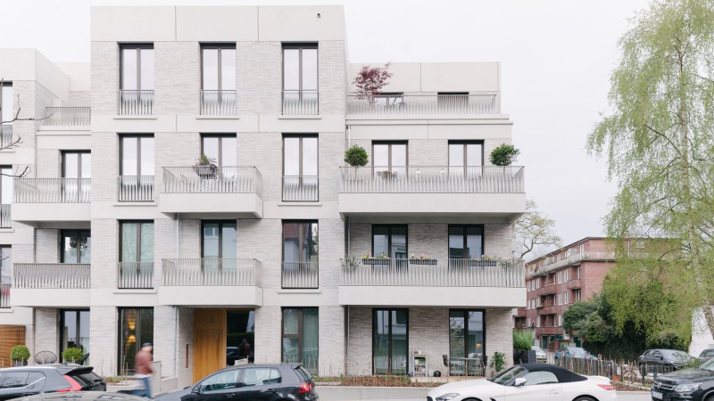 阿尔斯特河畔的梯田大楼 ，德国， blrm Architekt*innen