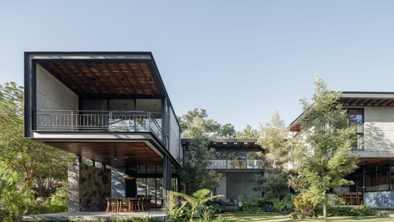 Zazil 之家，墨西哥， Di Frenna Arquitectos