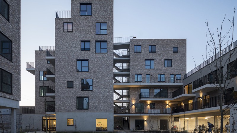 Bijgaardehof 共同住房和医疗保健中心 ，比利时，BOGDAN & VAN BROECK