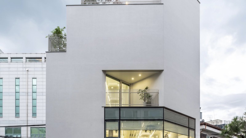 Deungchon Ohgak 商店和住宅 ，韩国， OHOO Architects