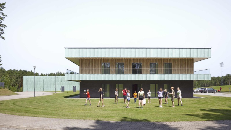 Druskininkai 运动员训练中心 ，立陶宛， Architektūros linija