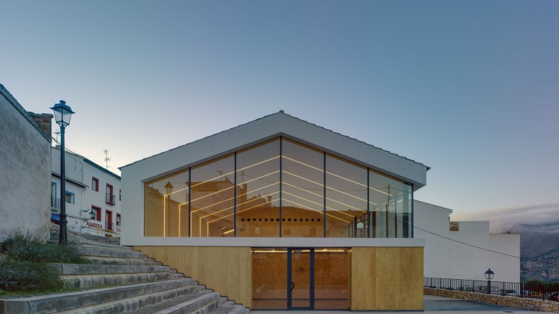 Felip Miralles 文化中心 ，西班牙， eneseis Arquitectura