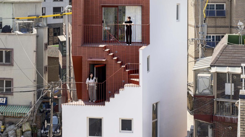 红洞商业大厦 ，韩国， OHOO Architects