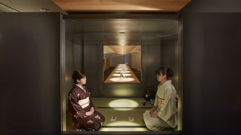 Iron 茶室，日本， Fujiwaramuro Architects